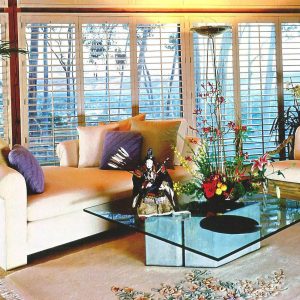 Custom Living Room Shutters