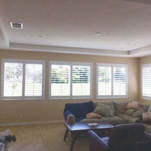 Family Room Shutters